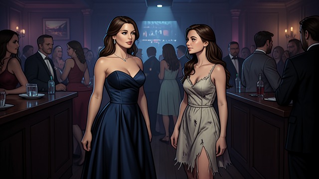 A Bride at the Reception from "Maigret and the Dead Girl". A Bride at the Reception Success on Display Jeanine marries Marco Santoni and celebrates in a hired nightclub.