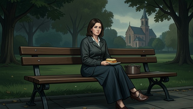 The Girl at the Garden from "Maigret and the Dead Girl". The Girl at the Garden A Young Witness Rose recalls seeing Louise alone on a bench in Trinité garden.