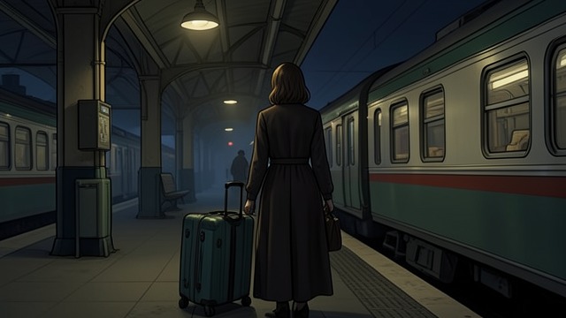 The Departure Without Pursuit from "Maigret and the Dead Girl". The Departure Without Pursuit A Final Letter Louise leaves Nice for Paris and writes that she is going for good.
