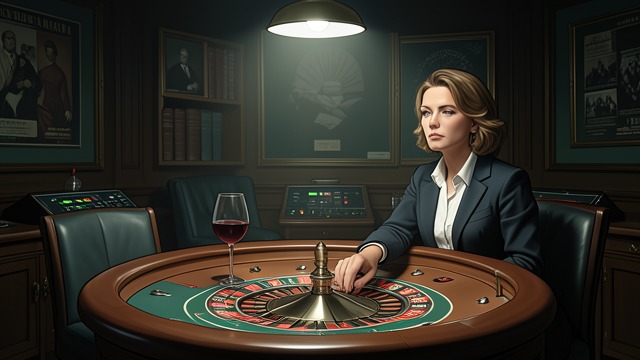 News at the Roulette Table from "Maigret and the Dead Girl". News at the Roulette Table Interrupted Play Féret tells Germaine that her daughter has been murdered.