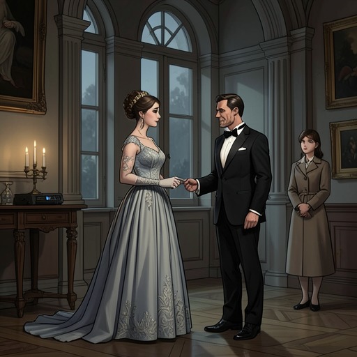 Jeanine’s Ascent and Louise’s Exclusion from "Maigret and the Dead Girl". This flow follows Jeanine’s transformation from a young arrival in Paris into a wealthy bride, alongside her increasingly distant relationship with Louise.