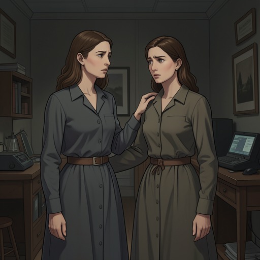 Louise and Jeanine’s Broken Friendship from "Maigret and the Dead Girl". This flow traces a friendship that begins as mutual shelter, grows unequal, and ends in an encounter that cannot repair the separation.