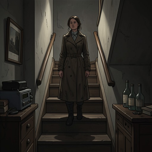 Poverty and the Cost of Being Unable to Adapt from "Maigret and the Dead Girl". This flow traces how Louise’s poverty compounds each setback until ordinary needs become urgent vulnerabilities.