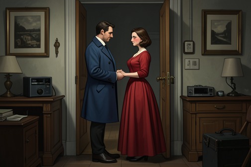 David Hunter and Jenny Hammond begin a relationship from "The Chemistry of Death". David Hunter and Jenny Hammond begin a relationship through a gradual movement from unspoken attraction to chosen intimacy.
