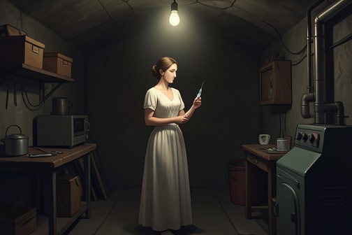 Jenny Hammond’s abduction and rescue from "The Chemistry of Death". Jenny Hammond’s abduction and rescue brings the investigation’s scattered signs of danger into the confined reality of her captivity.