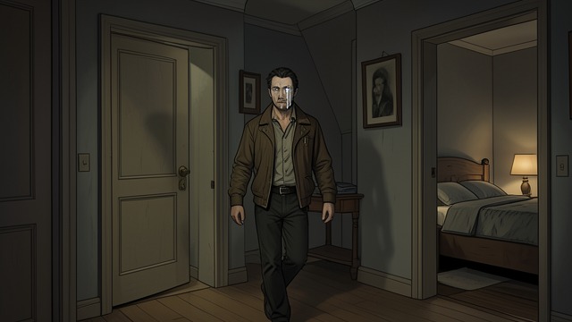 The Empty House from "The Chemistry of Death". An Unvisited Home The final dream On his last night in Manham, David dreams of the familiar house but finds Kara and Alice gone.