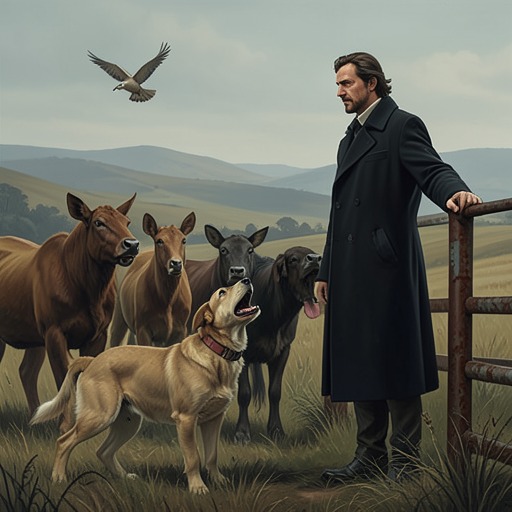 Animals as Ritual and Message from "The Chemistry of Death". This thread traces how dead and captive animals shift from apparent rural background to a killer’s language of threat, staged meaning, and control.