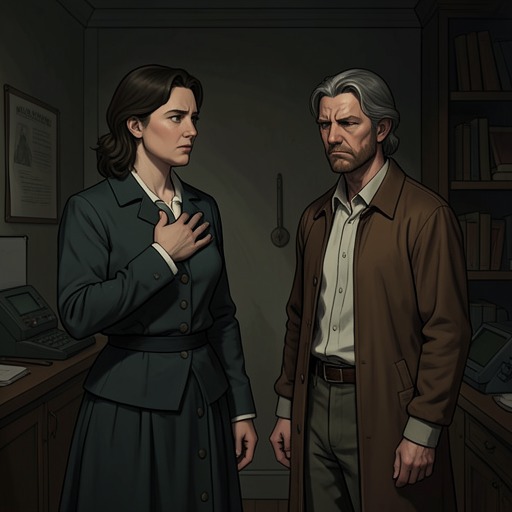 David Hunter and Jenny Hammond from "The Chemistry of Death". This relationship traces how mutual recognition and cautious hope become intimacy, then a desperate bond tested by captivity, rescue, and shared survival.