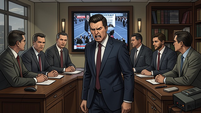 The Denial on Television from "All the President's Men". The Denial on Television A Public Contradiction Hugh Sloan’s attorney said Sloan had not implicated Haldeman before the grand jury.