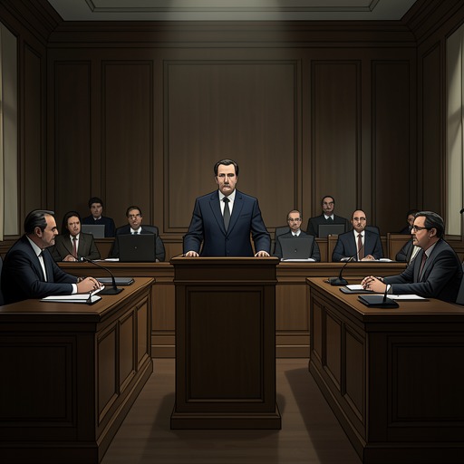 The Trial and Its Unanswered Questions from "All the President's Men". This flow tracks the narrow prosecution of the Watergate Seven and the growing suspicion that the trial left the central conspiracy unexplored.