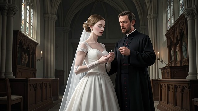 Sygne Gives Up Everything from "The Parallax View". A Cause Loses Its Guarantee The sacrificial marriage Sygne de Coufontaine marries Turelure to protect the Pope and the old order.