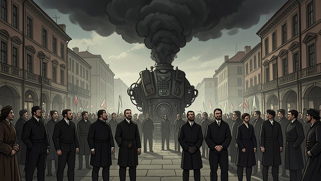 The Republic Becomes Empire from "The Parallax View". The Enemy Comes From Within A regime changes form The Empire does not simply conquer the Republic from outside.