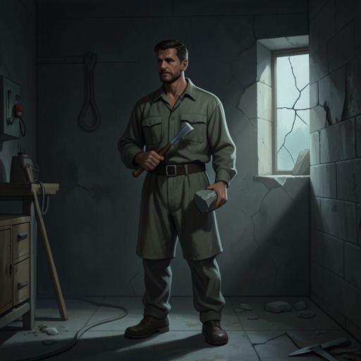 Joe Jurani Builds His Own Monument from "The Parallax View". This thread follows the reversal in which a revolutionary prisoner is forced to commemorate the rebellion he once led.