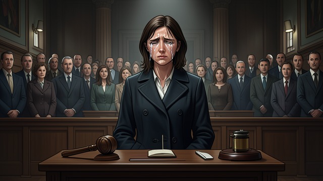 Grief after the Verdict from "The Rainmaker". Vindication without Consolation A Mother’s Tears Dot remains composed through the reading of the verdict, then breaks down once the courtroom empties.