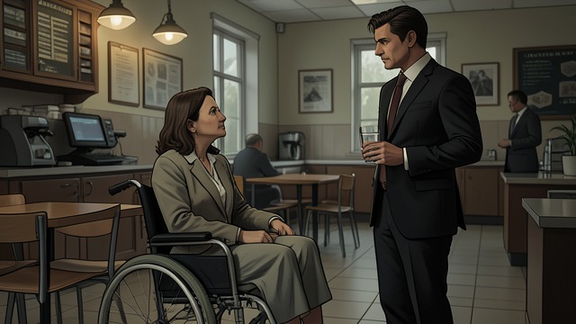 A Quiet Encounter from "The Rainmaker". Two Strangers in the Grill A Sad Patient Rudy notices Kelly Riker alone in a hospital cafeteria, crying beside her wheelchair.