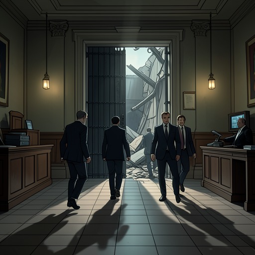The News of Great Benefit’s Collapse from "The Rainmaker". The collapse of Great Benefit abruptly converts a landmark courtroom victory into a struggle over missing assets and abandoned expectations.