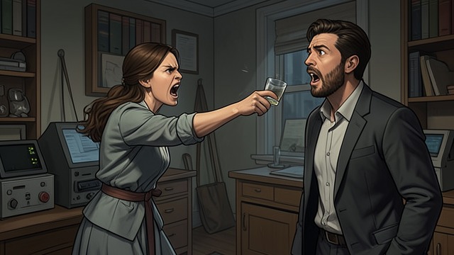 Speech as Explosion from "L'Amour et les Forêts". Speech as Explosion A Voice Breaks Through Bénédicte hurls objects at Jean-François and tells him about Christian.