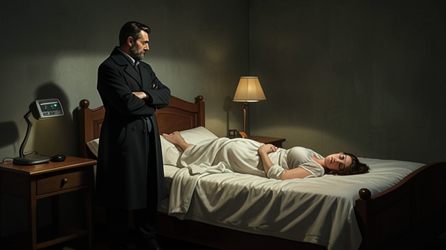 The Absent Presence from "L'Amour et les Forêts". The Absent Presence Control at the Bedside Jean-François insists on staying beside Bénédicte despite her distress.