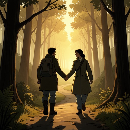 The Lovers’ Shared Language from "L'Amour et les Forêts". This flow traces the emotional bond between Bénédicte and Christian through attention, remembered words, and the symbolic landscape of the forest.