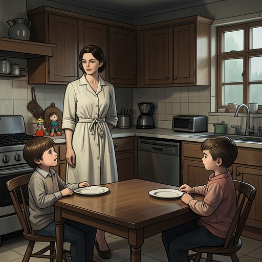 Bénédicte’s Freedom and Motherhood from "L'Amour et les Forêts". This flow traces the tension between Bénédicte’s claim to a private life and the family’s expectation that she remain endlessly available as a mother.