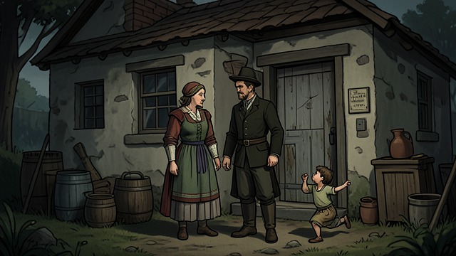 Building a Home Together from "The Devil All the Time". Building a Home Together A Family Takes Shape Willard Russell and Charlotte Russell welcome their son, Arvin Eugene Russell, in 1948.