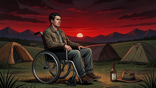 The Last Return Home from "The Devil All the Time". The Partnership Ends Theodore’s decline By the time Roy and Theodore are living rough near the Gulf of Mexico, Theodore’s body is failing.
