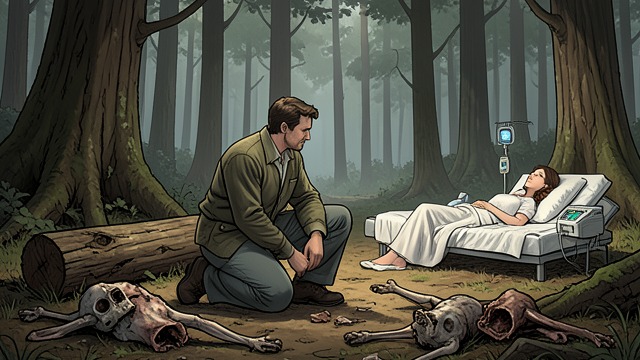 A Promise at the Sickbed from "The Devil All the Time". A Promise at the Sickbed Refusing to Abandon Hope When doctors tell Willard Russell that Charlotte Russell has terminal cancer, he brings her home rather than…