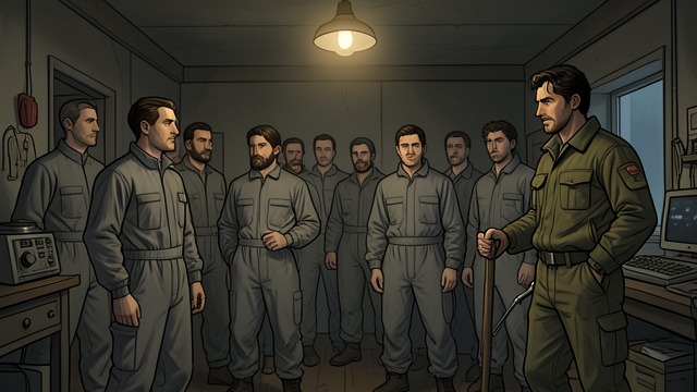 The Barracks Open from "Strike". The Barracks Open Prisoners trapped inside When the attack begins, Retro guards lock the prisoners in their barracks.
