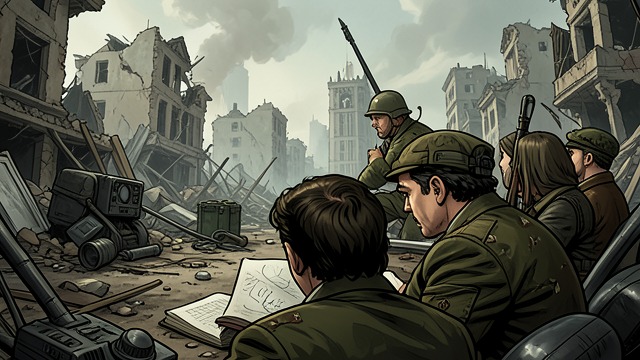 The Past Is Not Safe Yet from "Strike". The Past Is Not Safe Yet A damaged world remains The timeline invaded by the Retros does not vanish when the Bridge closes.