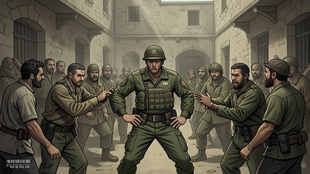 Workers Turn on Their Captor from "Strike". Workers Turn on Their Captor Bova attempts escape After Tucker finds Bova hiding with stolen valuables, the camp commander escapes through a window on a…
