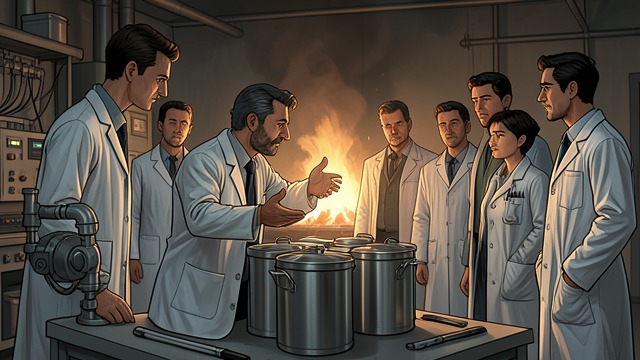 Warning the New World from "Strike". Warning the New World Knowledge kept in confidence The survivors tell scientists what they can about pollution, fuel shortages, and overpopulation.