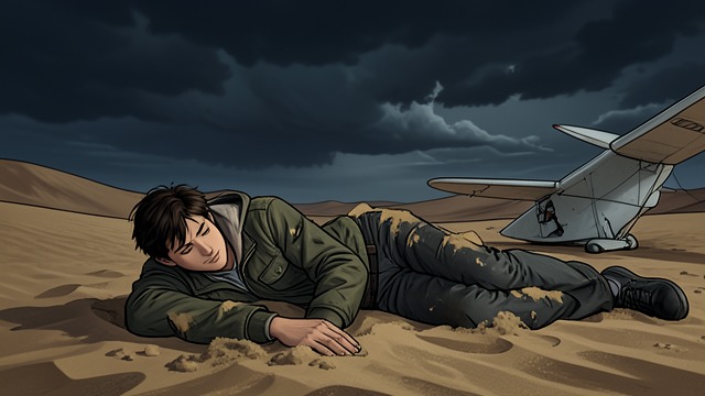 A Boy Thrown Clear from "Strike". A Boy Thrown Clear Alone in the desert Tucker survives the crash but wakes injured and separated from everyone he loves.