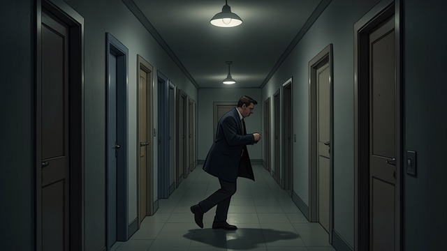 A Desperate Search from "Strike". A Desperate Search Unlocking the barracks Tucker frees prisoners held inside the camp and searches each building for Stacy.