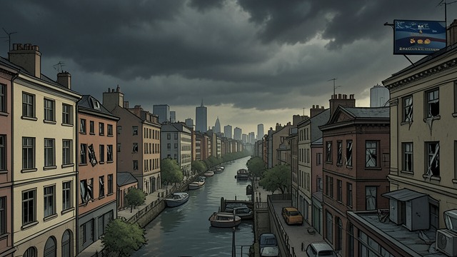 A World in Collapse from "Strike". A World in Collapse Declining conditions Olivia describes rising seas, shrinking farmland, exhausted fossil fuels, widespread pollution, and shortened life…