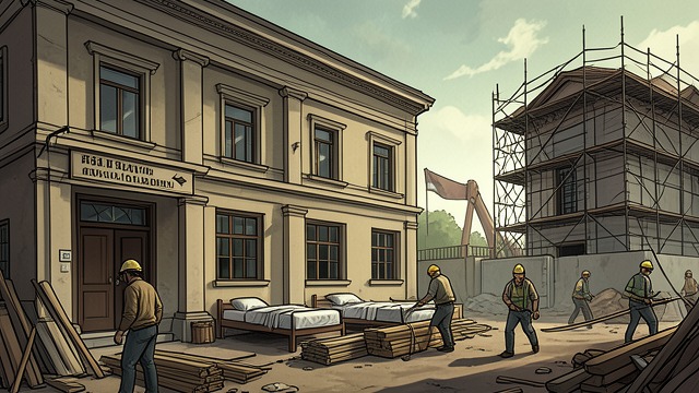 Barracks for Arrivals from "Strike". Barracks for Arrivals Empty beds and new buildings Tucker sees barracks being built despite the shortage of guards and the large number of existing prisoners.