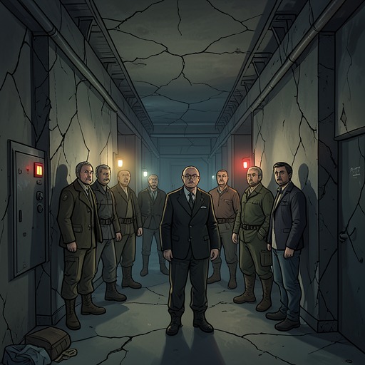 The 1952 Return from "Strike". The nuclear blast closes the Bridge and sends the survivors to the moment before its first creation, leaving them alive in a reality they must make their own.