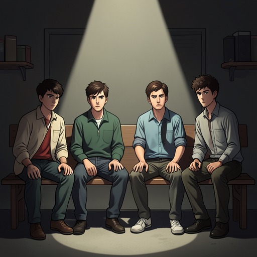 The Group’s Return to Ordinary Life from "Strike". After surviving war and displacement, the four friends construct forms of family, work, and purpose that make ordinary life possible again.