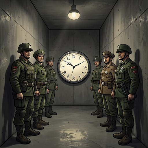 The Final Deadline from "Strike". The six o’clock detonation turns every separate thread—resistance, rescue, military cooperation, and moral choice—into one narrowing interval.