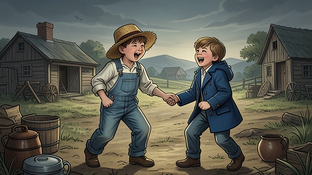 The Brother Left Behind from "Out Stealing Horses". The Brother Left Behind A Childhood Household Lars Haug grows up alongside his twin, Odd, and older brother, Jon.