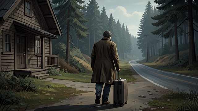 Lars Leaves for Good from "Out Stealing Horses". Lars Leaves for Good A Departure from Home Lars says that he left on his twentieth birthday and never returned, not even for a short visit.