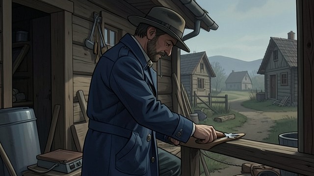 A Wartime Double Life from "Out Stealing Horses". A Wartime Double Life Work and Secrecy Trond’s father maintains a cover as a handyman near the border while assisting the resistance route.