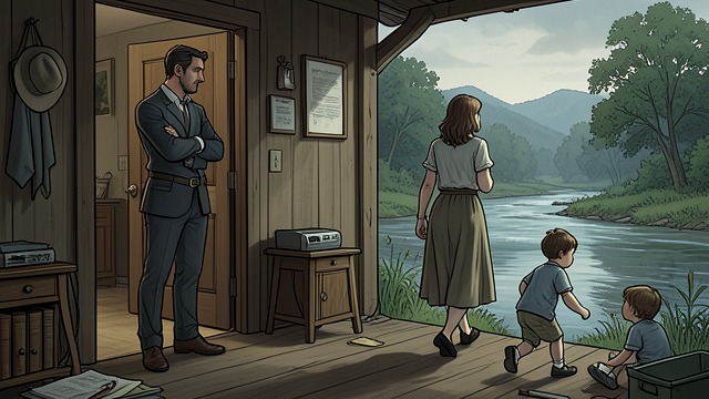 A Father Who Looks Away from "Out Stealing Horses". A Father Who Looks Away A Family Under Pressure When Jon’s mother takes a fugitive toward the river, Jon’s father watches from the doorway.