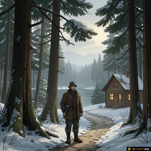 重返森林,《偷马》中的场景。特朗德·桑德搬到一处僻静的住所,将主动选择的独居生活变成一次与过去的相遇,并逐渐重新与他人建立联系。