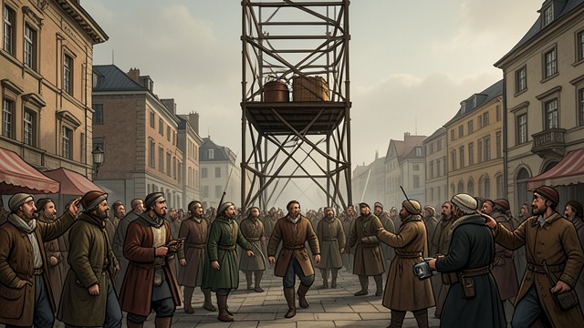 Streets to the Scaffold from "The Hunchback of Notre Dame". Public Space as Punishment Justice on display Pillories, gibbets, processions, and crowds make punishment part of ordinary urban life.