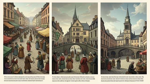 Three Parisian Worlds from "The Hunchback of Notre Dame". City, Town, University Distinct social zones The City, Town, and University each have different institutions, populations, and jurisdictions.
