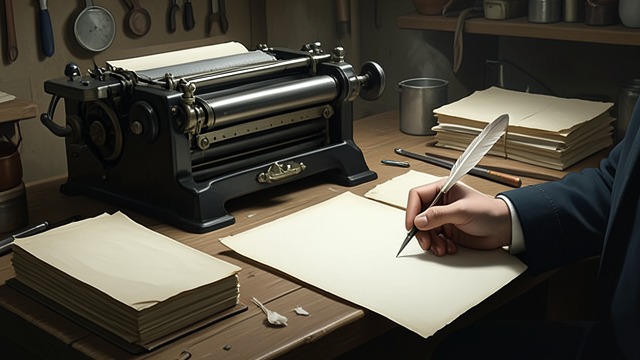 Printing Challenges Stone from "The Hunchback of Notre Dame". A New Means of Expression Text multiplies The printing press circulates thought more cheaply and widely than monumental construction.