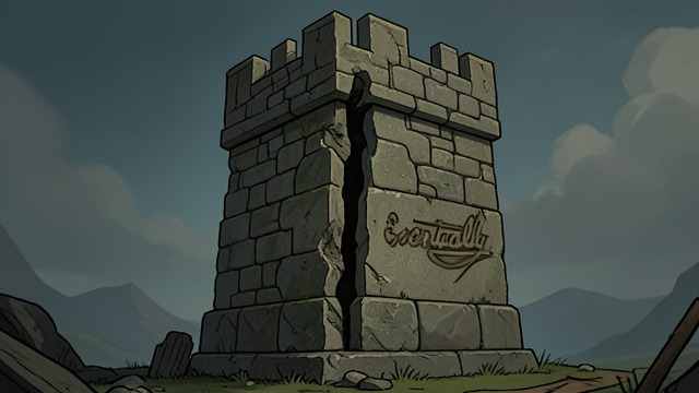 The Wall’s Word from "The Hunchback of Notre Dame". ANArKH in Stone A remembered inscription The narrator recalls finding ANArKH carved in a tower of Notre-Dame and later seeing it erased.