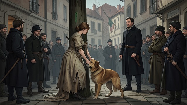 The Accusation from "The Hunchback of Notre Dame". A Case Built from Fear Evidence distorted After Phoebus is stabbed, Esmeralda and Djali face trial for sorcery and murder.