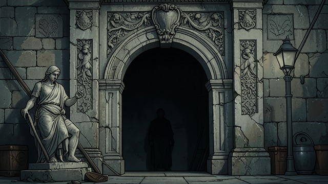 A Building Read as Text from "The Hunchback of Notre Dame". Stone with Meaning Images in the façade The narrator treats Notre-Dame’s portals, sculptures, and towers as pages that can be read.