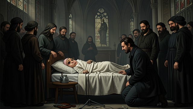 The Foundling from "The Hunchback of Notre Dame". Abandoned at Notre-Dame Public rejection A deformed child is exposed at Notre-Dame and mocked by those gathered around the foundling bed.